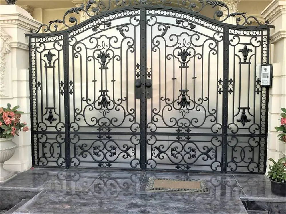 أعمال حدادة 8 - أبواب حدائق حديد