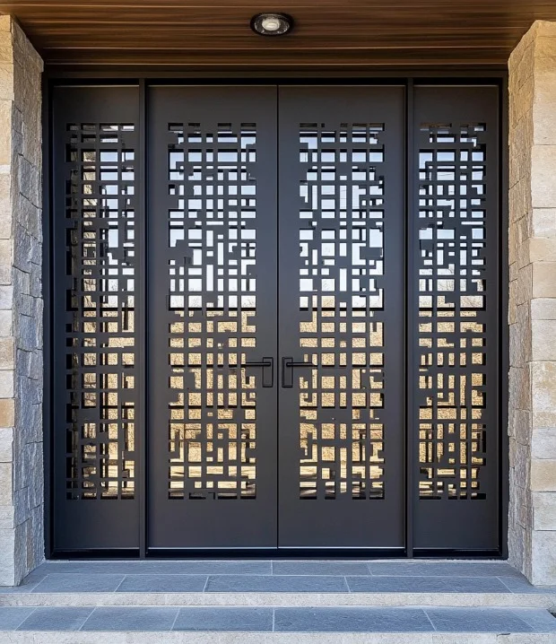 أعمال حدادة 10 - أبواب أمنية حديد