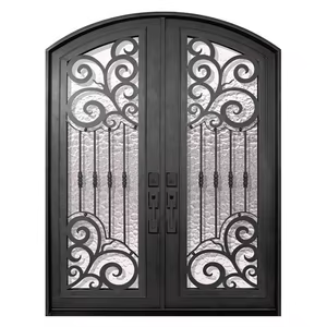 أعمال حدادة 11 - أبواب زخارف هندسية