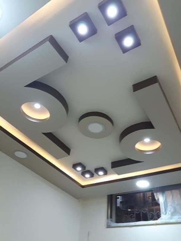 إطارات جبسية للأسقف - تفصيل أبواب حديد ليزر مميزة