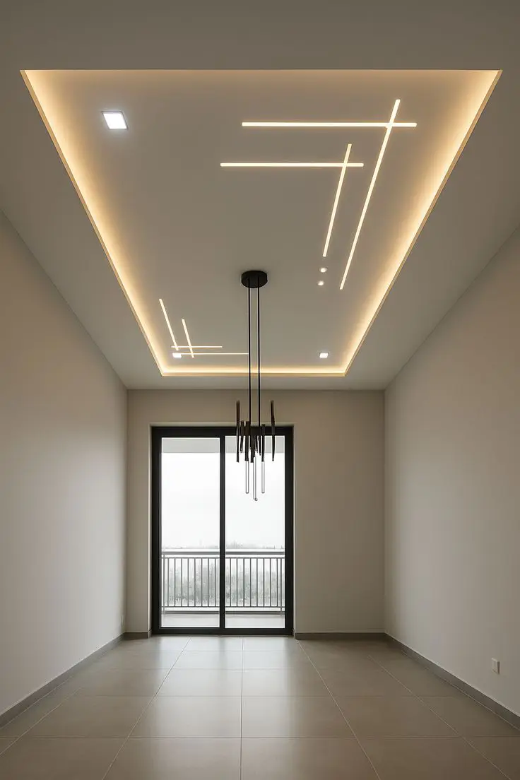 ديكور سقف صالة جلوس - ورشة حدادة بالرياض