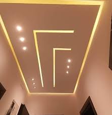 أسقف جبس مغربي حديث - تفصيل سواتر ومظلات