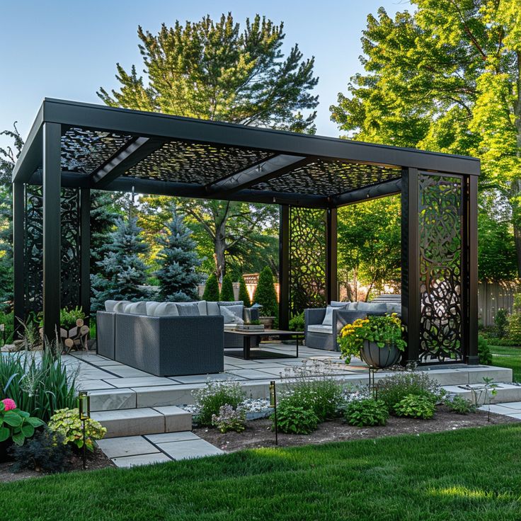 اروع البرجولات - أبواب قصور فاخرة