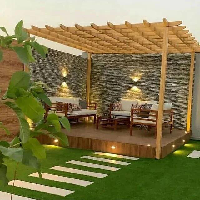 برجولات بتصاميم جديدة - حدادة فاخرة