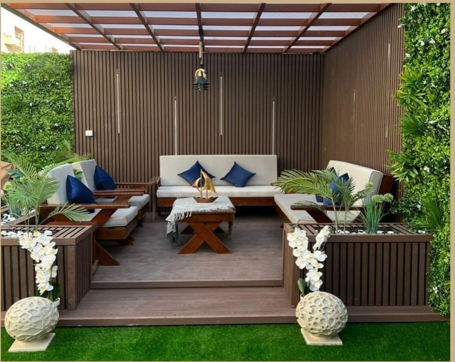 مظلات جلسات خارجية الرياض | أفضل ورشة حدادة بالرياض