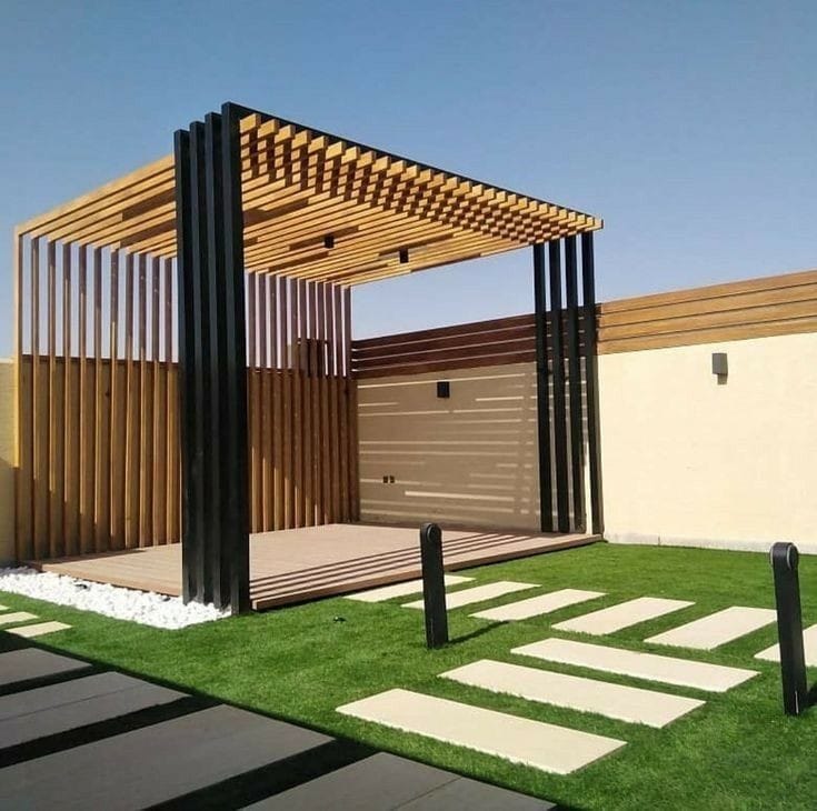 أحدث تصاميم البرجولات 2026 | ورشة حدادة بالرياض