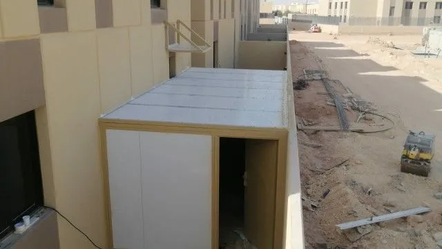 غرفة عمال جاهزة - ورشة حدادة شمال الرياض