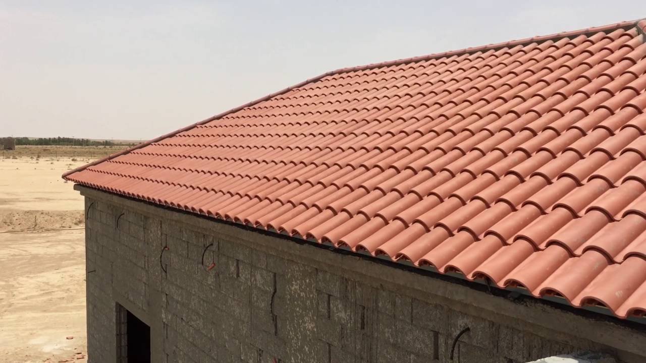 قرميد فخار طبيعي للأسطح في الرياض - ورشة حدادة شمال الرياض