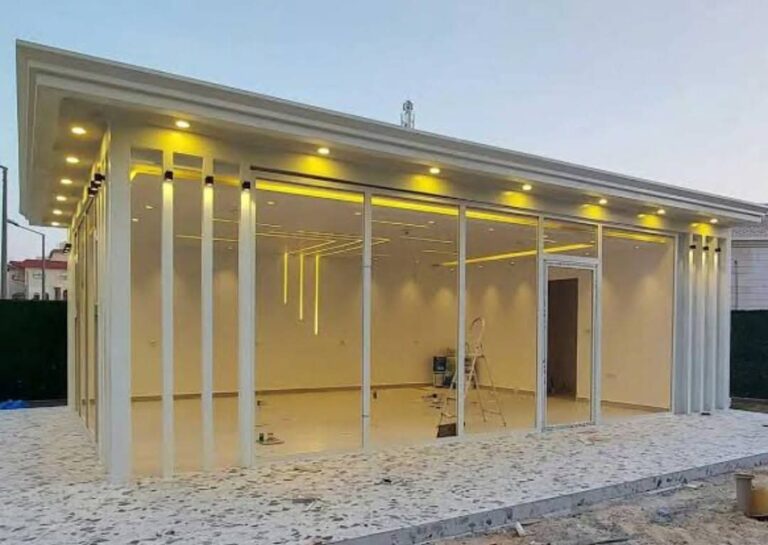 مجالس خارجية مظللة - مؤسسة القاسم للمقاولات - مجالس حدائق مظللة - مظلات وسواتر الرياض