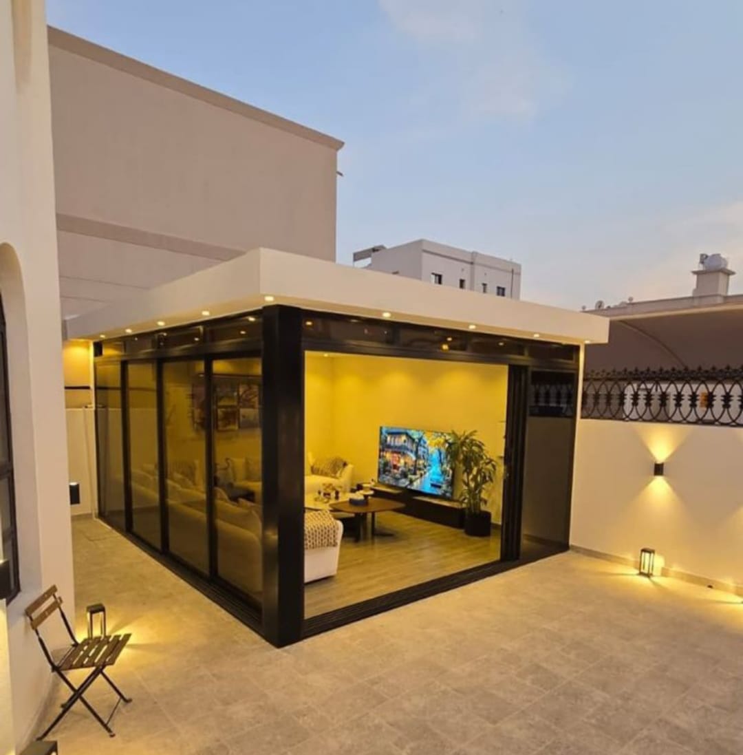 مجالس فلل فاخرة - مؤسسة القاسم - مجالس خارجية للفلل والقصور - ورشة حدادة شمال الرياض