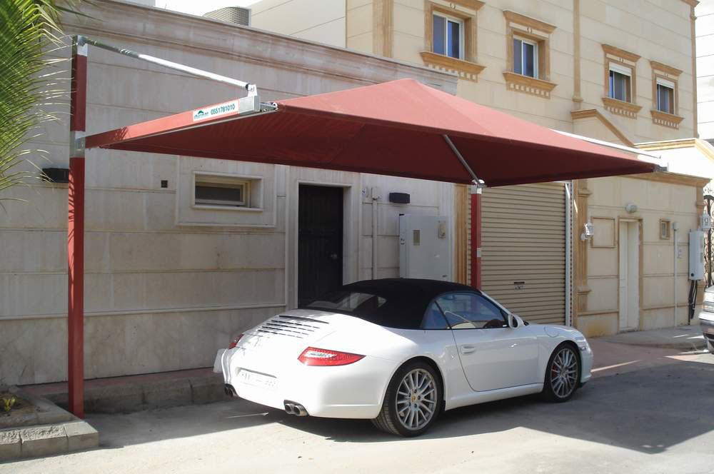 موقف مظلة - ورشة حدادة بالرياض