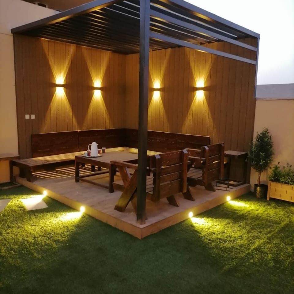 برجولات أسطح حديدية - تفصيل شبابيك