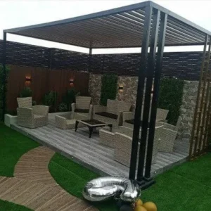 نتيجة تركيب برجولات - مؤسسة القاسم ورشة حدادة بالرياض