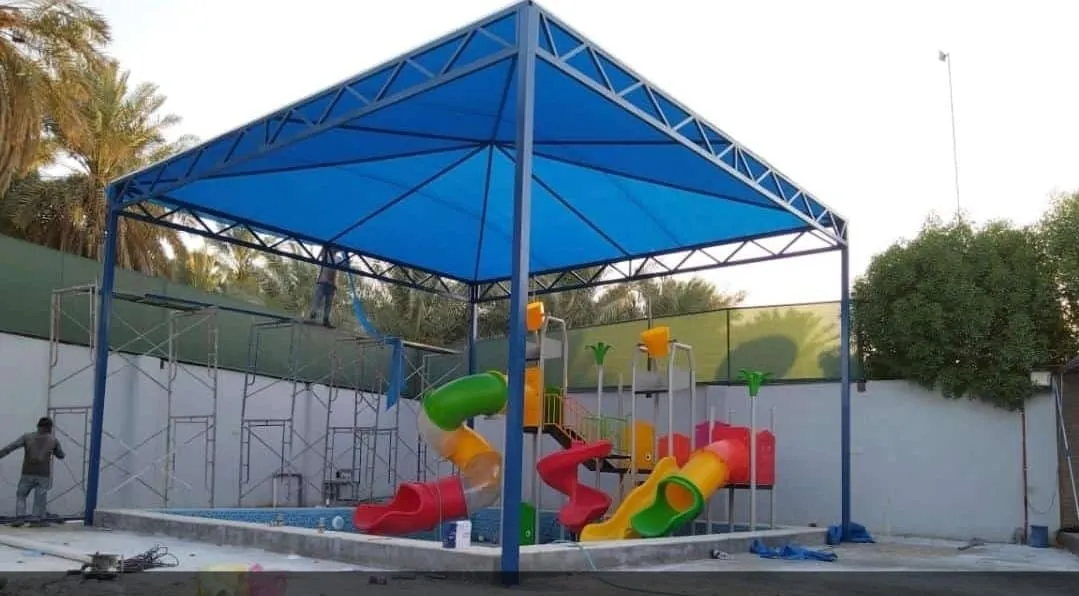 برجولات دائرية - مؤسسة القاسم حداد هنجار