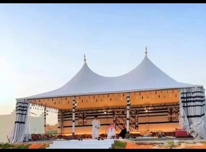 بيوت شعر ملكية من مؤسسة القاسم - أبواب حديد ليزر - تفصيل شبابيك