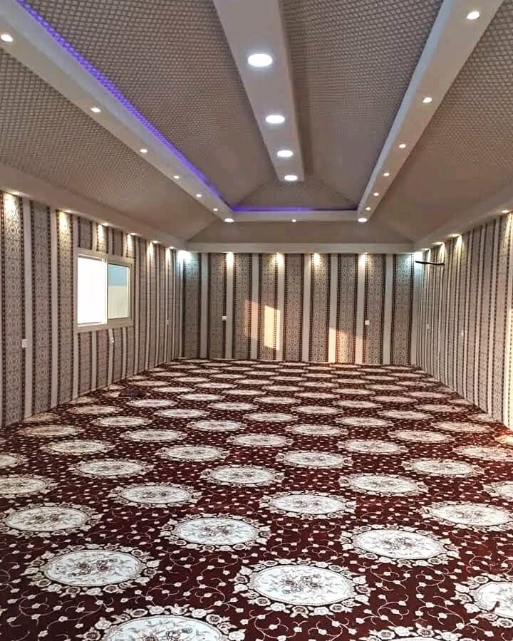 بيت شعر ملكي أصلي فاخر - مؤسسة القاسم - ورشة حدادة شمال الرياض