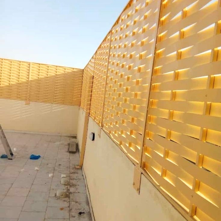 سواتر حديد كلاسيكية للفلل - ورشة حدادة بالرياض - مؤسسة القاسم